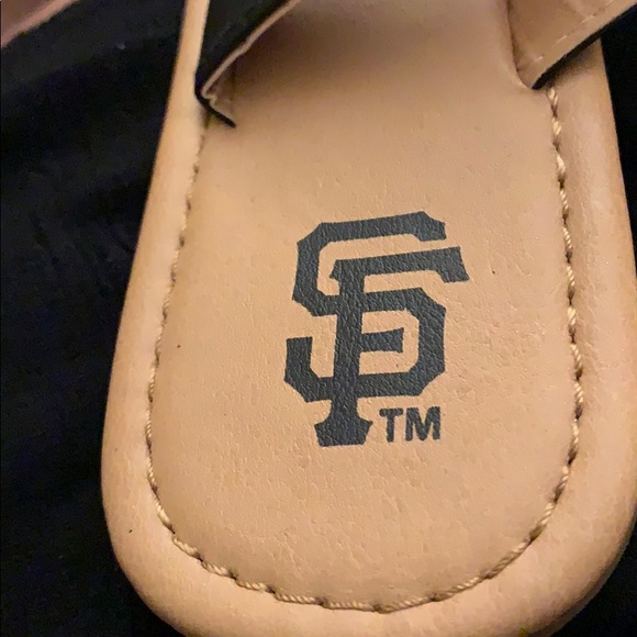San Francisco Giants Women’s Double-Strap Logo Sandals Size Medium (7/8) - NWT - Picture 4 of 9